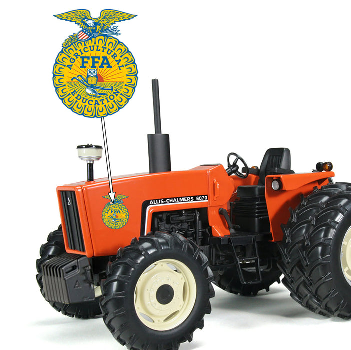 1/64 Allis Chalmers 6070 FWA with Rear Duals, 2024 Iowa FFA Limited Edition