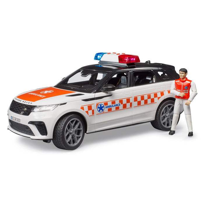 1/16 Range Rover Velar Ambulance with Driver by Bruder