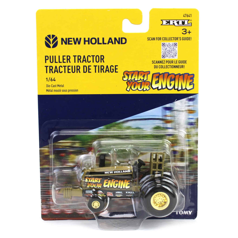 Chase Unit ~ 1/64 New Holland "Start Your Engine" Pulling Tractor by ERTL