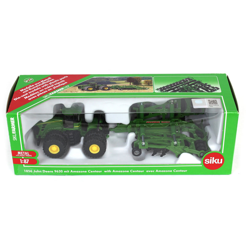 1/87 John Deere 9630 with Duals & Amazone Centaur Ripper by Siku