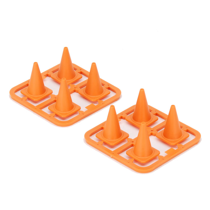 1/16 Set of (8) Bruder Construction Cones