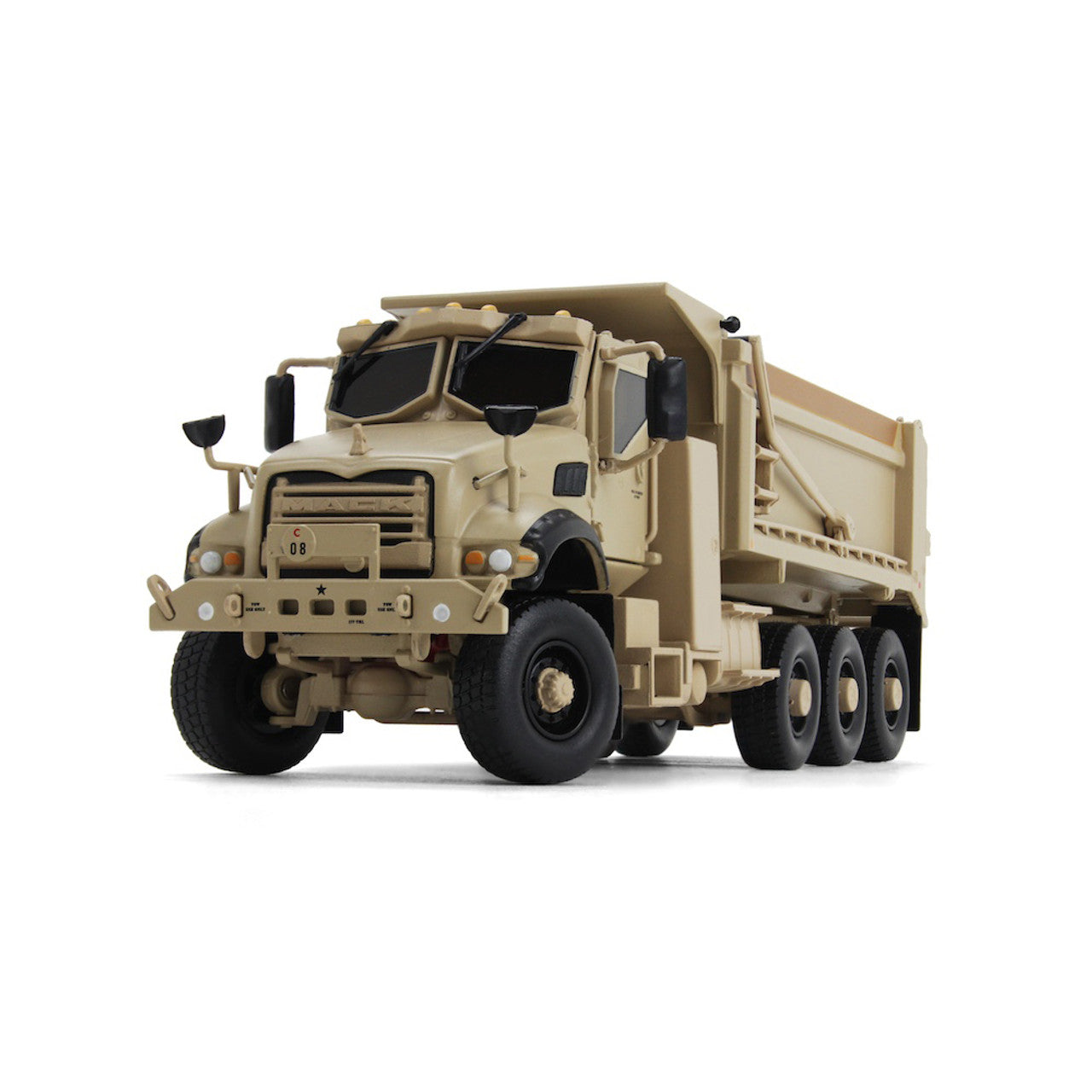1/50 Tan Mack Defense M917A3 Heavy Dump Truck — Outback Toys