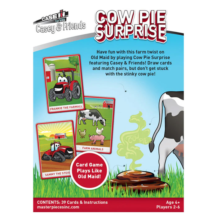 Casey & Friends Case IH Cow Pie Surprise Card Game