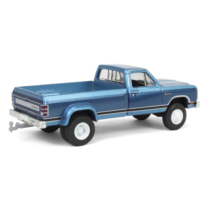 1/64 1989 Dodge Ram D-350, Twilight Blue Metallic & Ice Blue Metallic, Dually Drivers Series 14