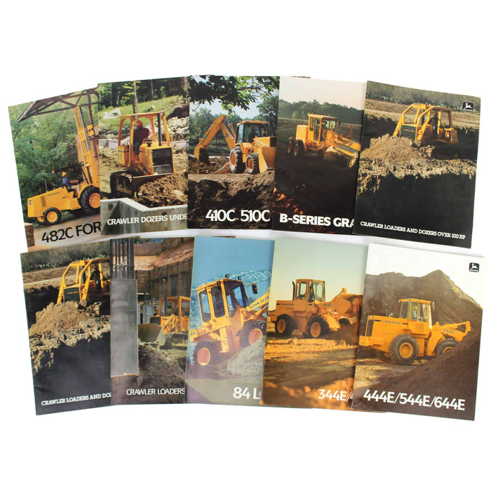 Lot of (10) John Deere Sales Brochures