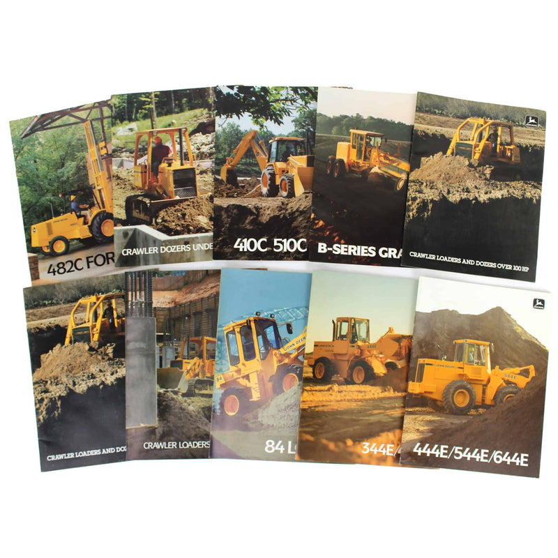 Lot of (10) John Deere Sales Brochures