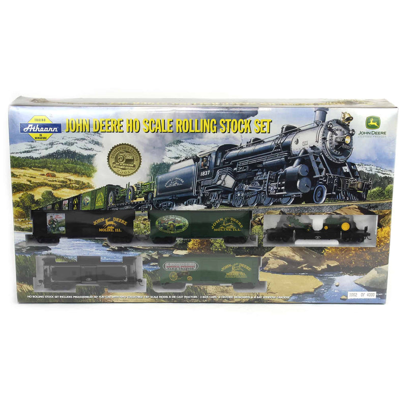 1/87 John Deere HO Scale Rolling Stock Set #5 by Athearn, 2001 Edition