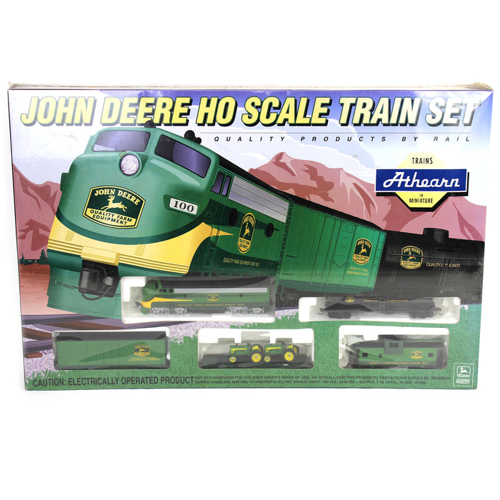 1/87 John Deere HO Scale Train Set by Athearn