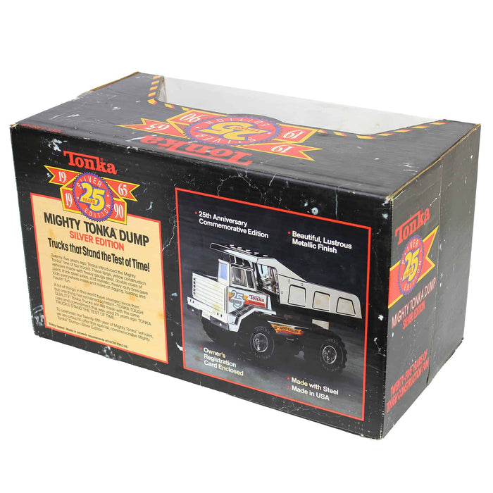 Mighty Tonka 25th Anniversary Commemorative Dump Truck, Silver Edition