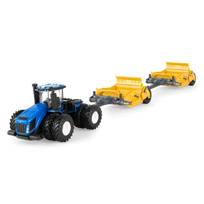 1/64 New Holland T9.700 Tractor with Ashland 2811E Scrapers