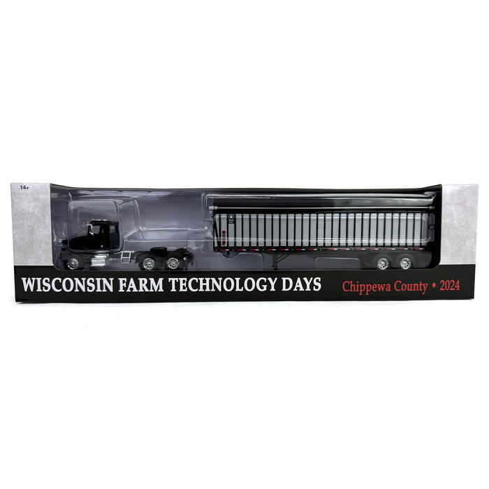1/64 Peterbilt 385 with Meyer 9140RT Boss Silage Trailer, 2024 Wisconsin Farm Technology Days