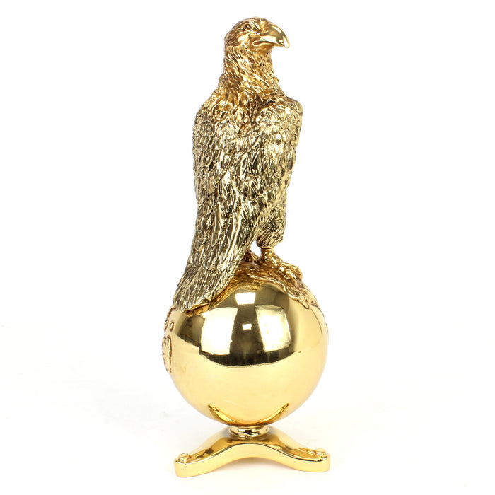 Gold / Bronze Edition ~ Case Old Abe Eagle on Globe, 3D Sculpture