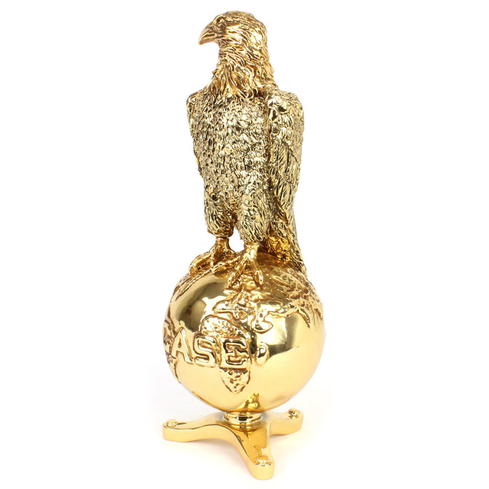 Gold / Bronze Edition ~ Case Old Abe Eagle on Globe, 3D Sculpture