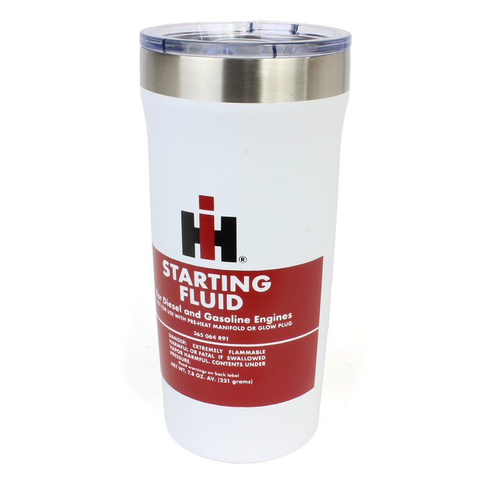 International Harvester Starting Fluid 18oz Travel Tumbler