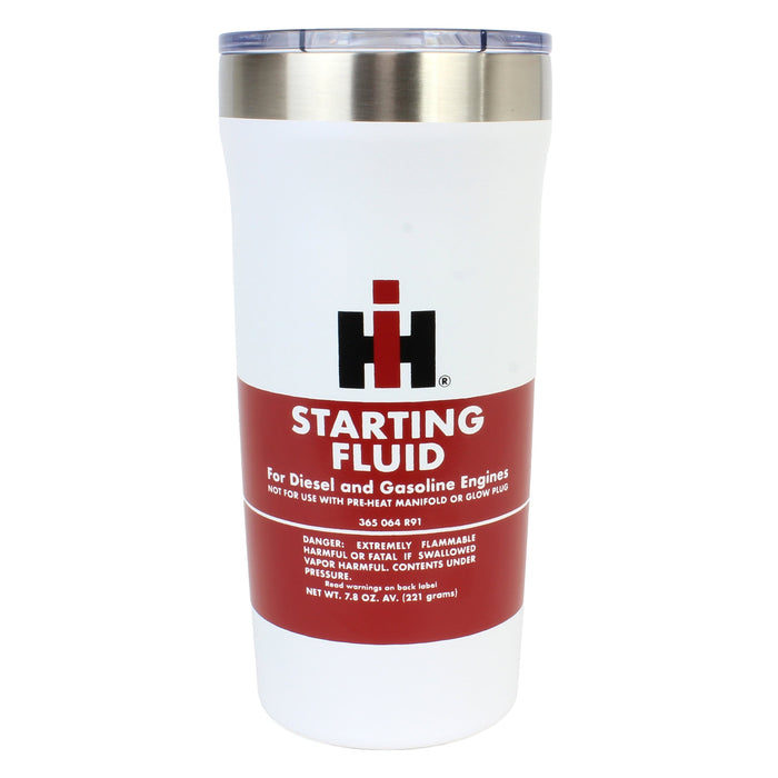 International Harvester Starting Fluid 18oz Travel Tumbler