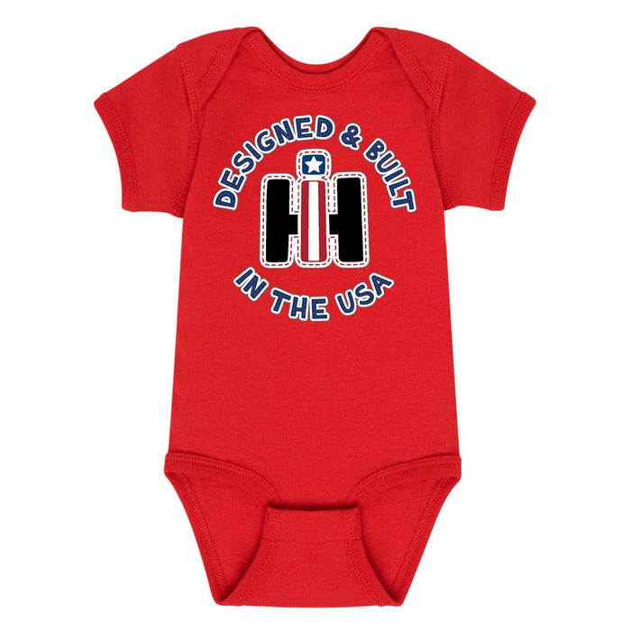 IH Designed & Built in the USA Infant Onesie