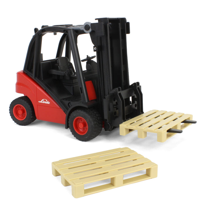 1/16 Linde H30D Forklift with 2 Pallets by Bruder