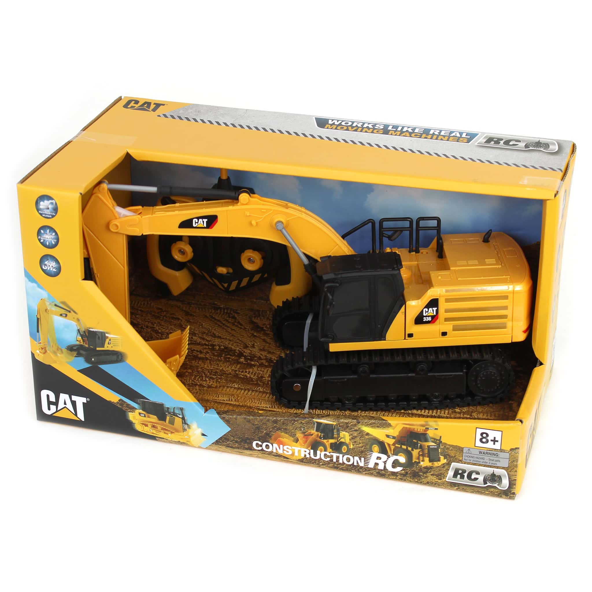CAT ショベル ラジコン ／ 京商・CAT 336 excavator 京商 京商(KYOSHO)/56622/ 1/24 RC CAT 建機シリーズ 336 Excavator