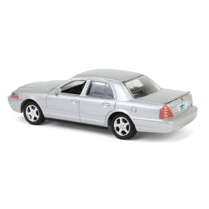 (B&D) 1/64 2004 Mercury Marauder, Silver, Classified Ads Series 2, LBE Exclusive - Damaged Box