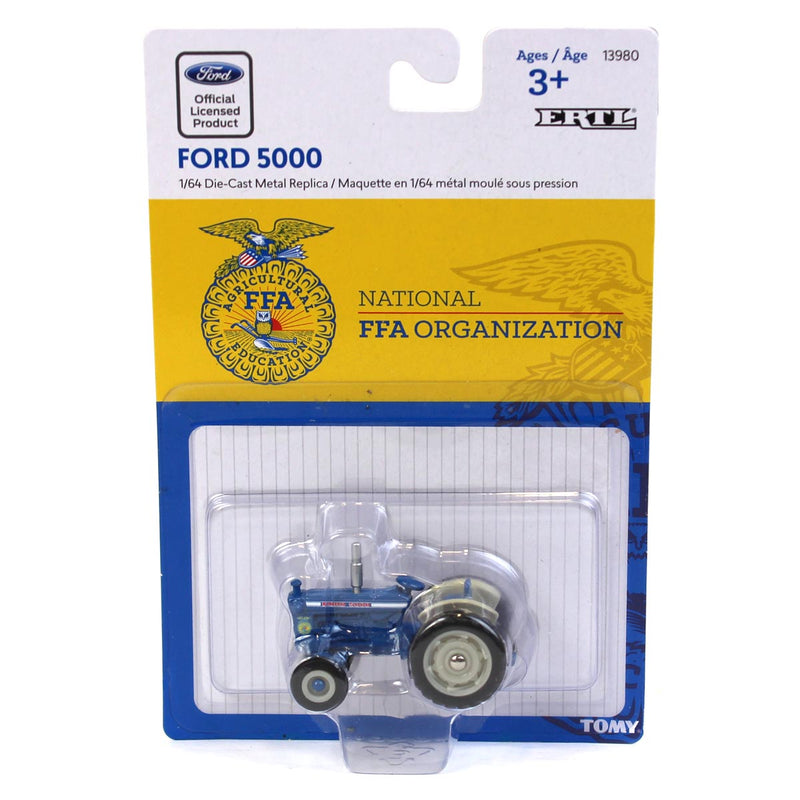 1/64 Ford 5000 Wide Front Tractor with FFA Logo by ERTL
