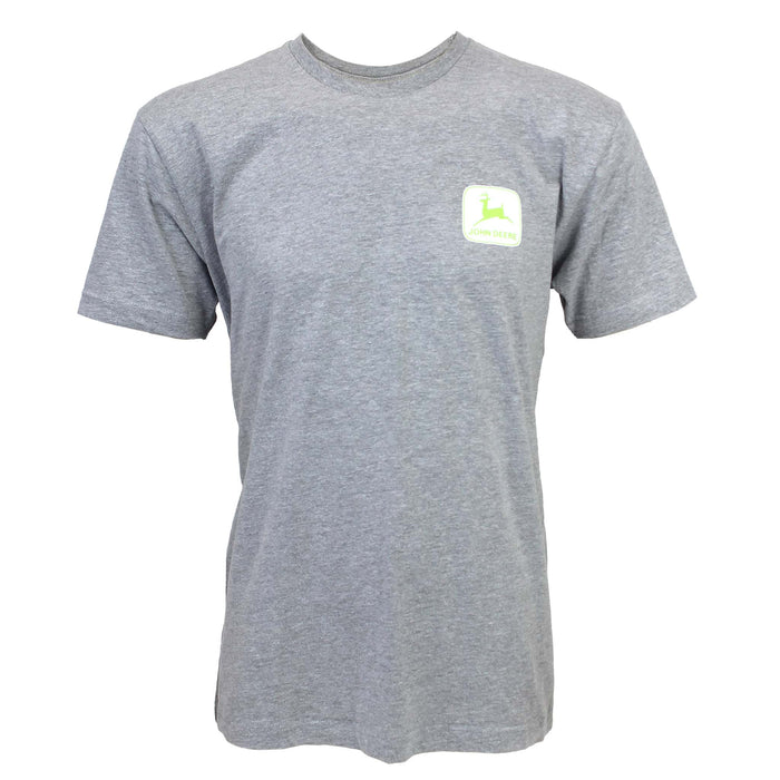 John Deere Genuine Quality Farm Equipment Gray T-Shirt