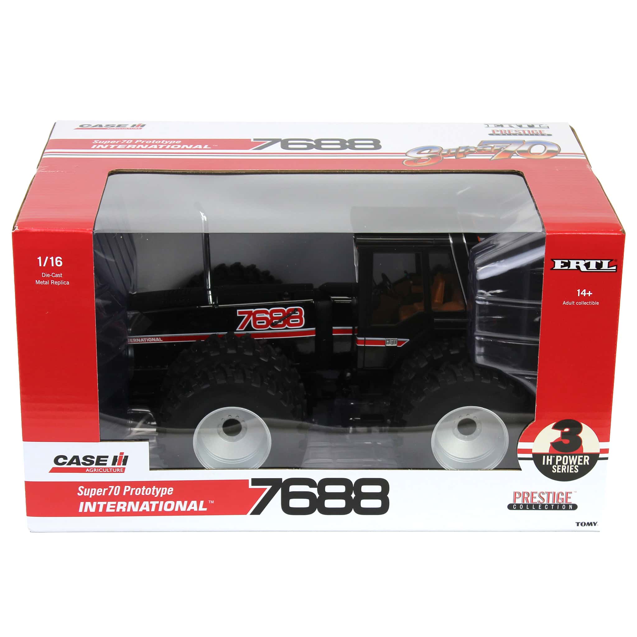 Black Chase Unit ~ 1/16 International Harvester 7688 Super 70
