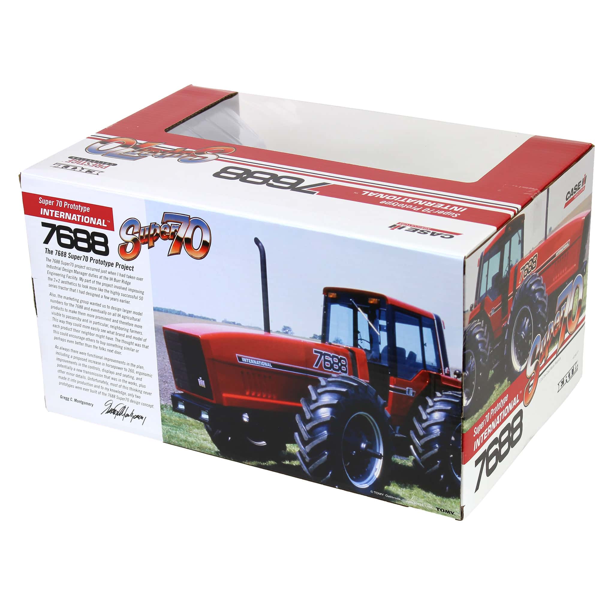 Black Chase Unit ~ 1/16 International Harvester 7688 Super 70