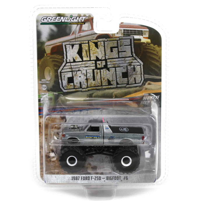 Raw Chase Unit ~ 1/64 1987 Ford F-250, Bigfoot #6, Kings of Crunch Series 15