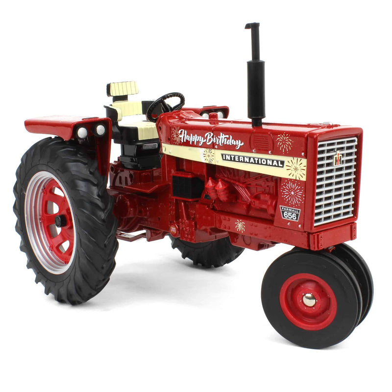 1/16 International Harvester 656 Diesel Tractor with "Happy Birthday" Graphics by ERTL