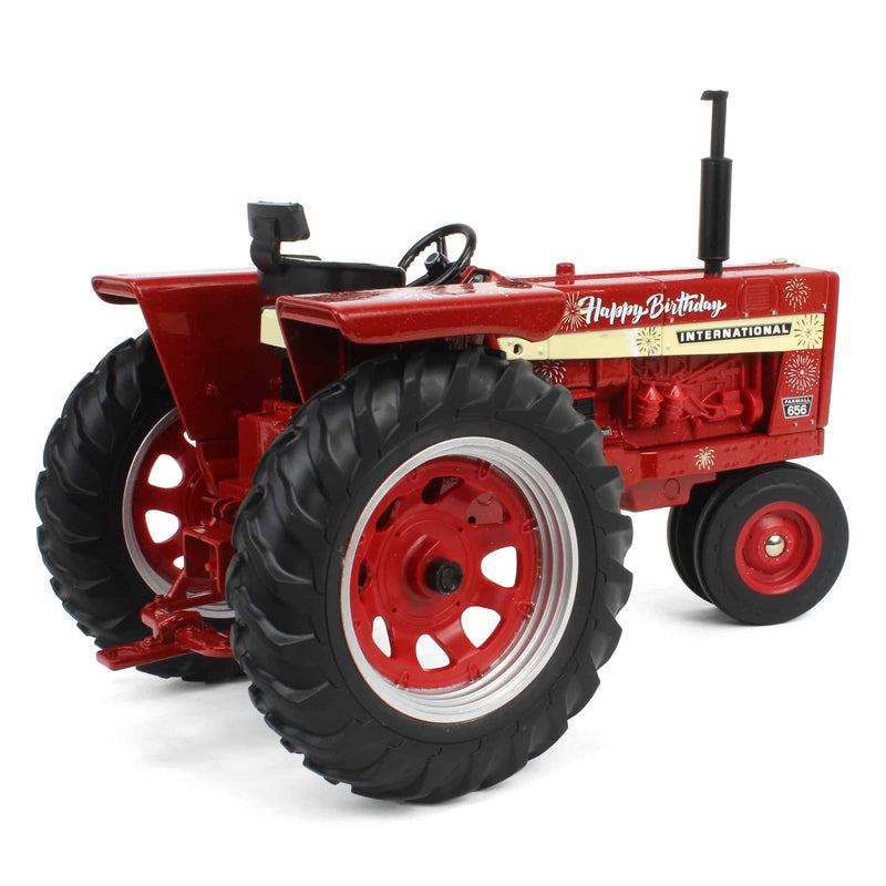 1/16 International Harvester 656 Diesel Tractor with "Happy Birthday" Graphics by ERTL