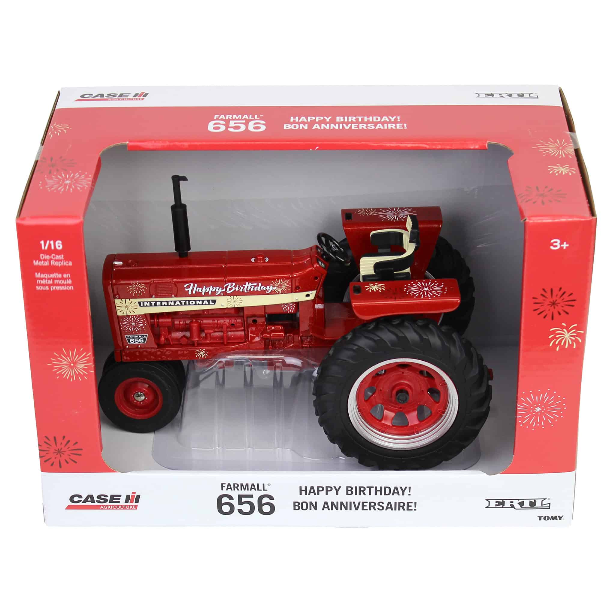 1/16 International Harvester 656 Diesel Tractor with 
