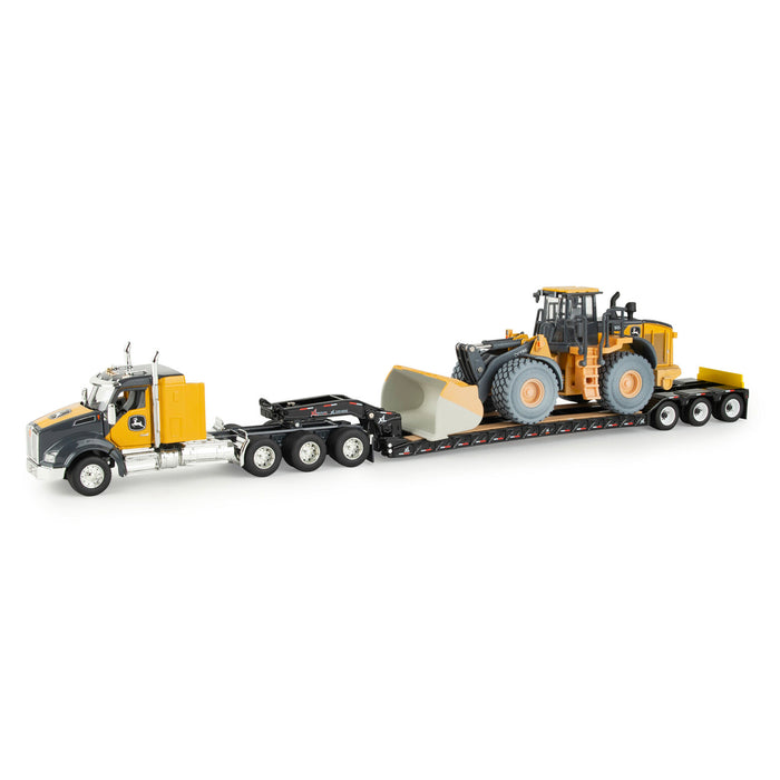 1/50 John Deere 904 P-Tier Wheel Loader with Kenworth T880 Semi & Trailer, ERTL Prestige Collection