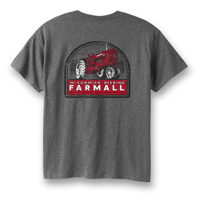 IH McCormick Deering Farmall Tractor Gray T-Shirt