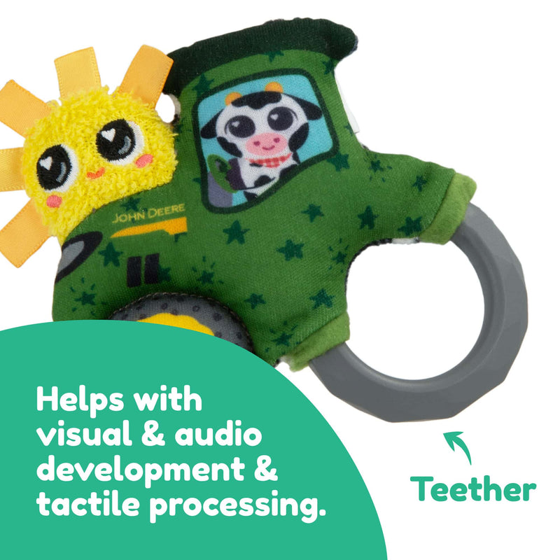 Tractor Rattle John Deere My First Tractor Baby Rattle by ERTL — Outback Toys