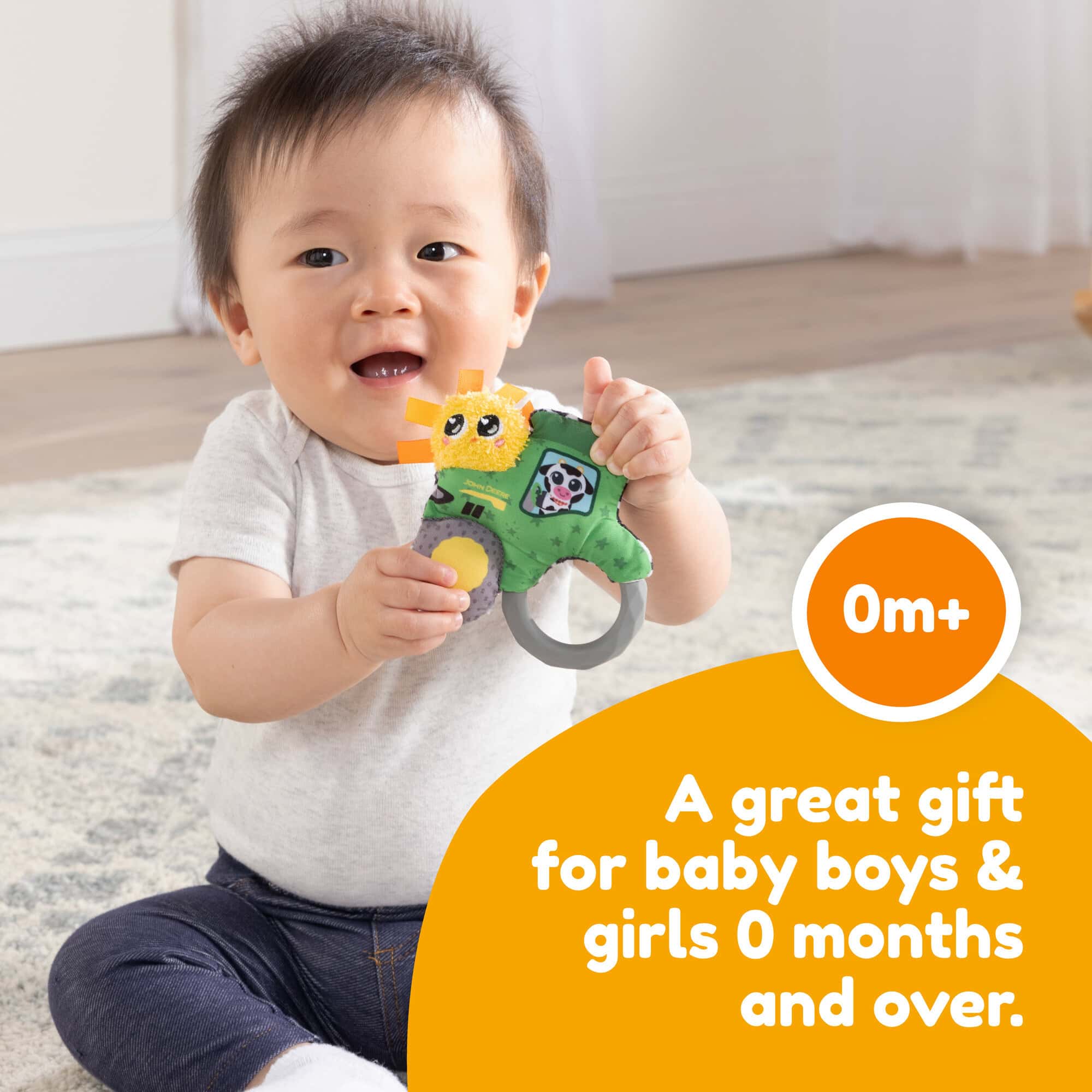 Tractor Rattle John Deere My First Tractor Baby Rattle by ERTL — Outback Toys