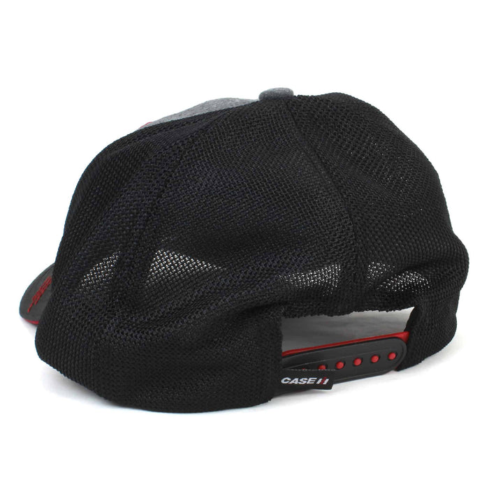 Case IH Built By Farmers Gray & Black Mesh Back Hat