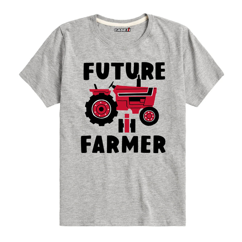 Toddler International Harvester Future Farmer Gray Short Sleeve T-Shirt