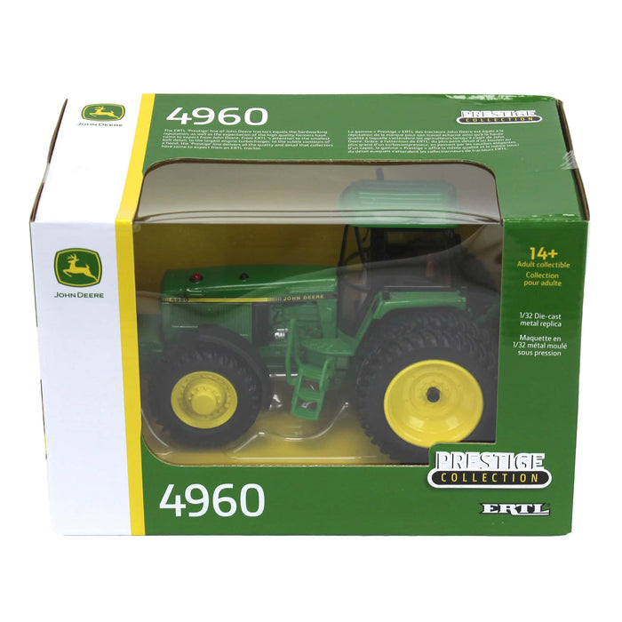 (B&D) 1/32 John Deere 4960 MFD with Rear Duals, ERTL Prestige Collection - Damaged Box