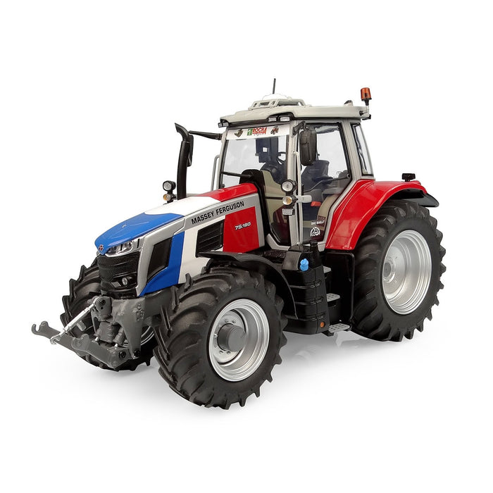 1/32 Massey Ferguson 7S.180 Tractor, "Blue White Red"  Limited Edition, 1 of 750