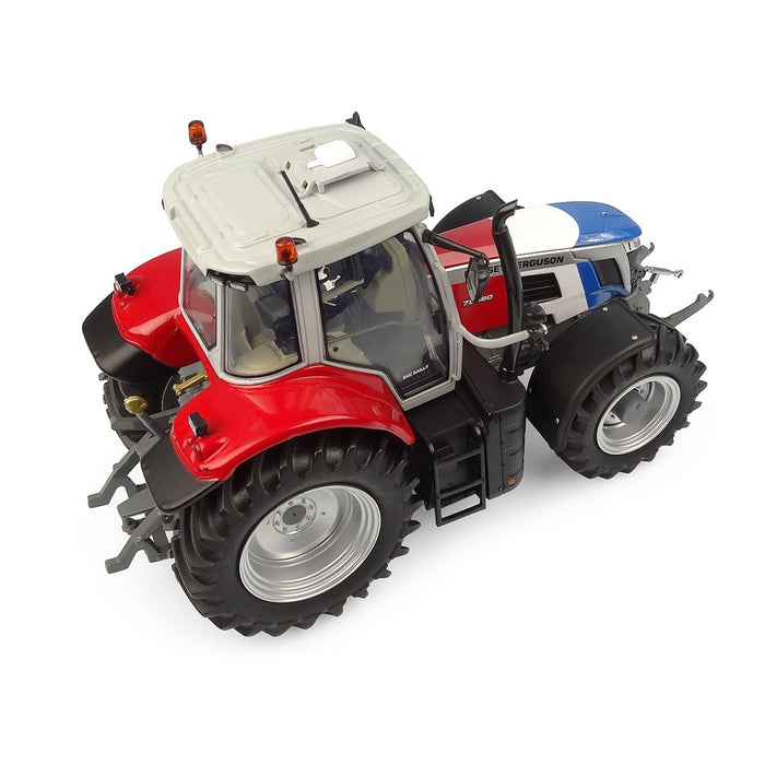 1/32 Massey Ferguson 7S.180 Tractor, "Blue White Red"  Limited Edition, 1 of 750