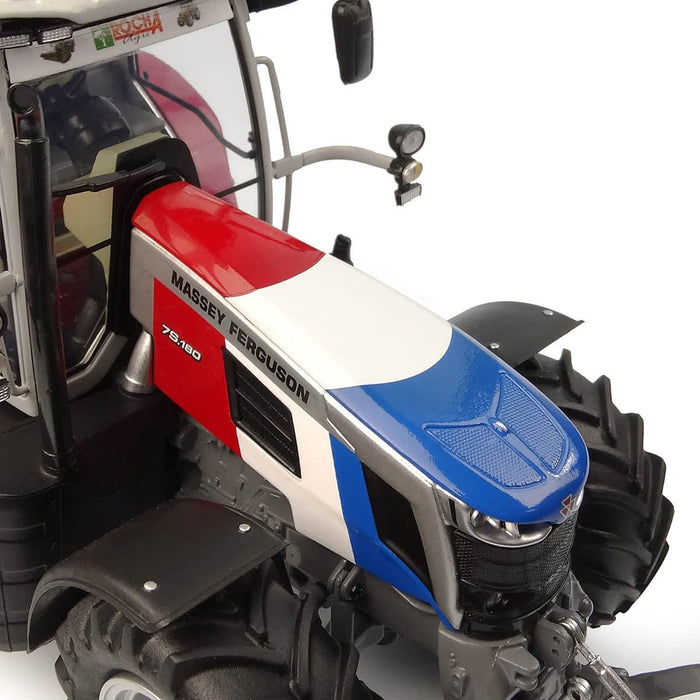 1/32 Massey Ferguson 7S.180 Tractor, "Blue White Red"  Limited Edition, 1 of 750