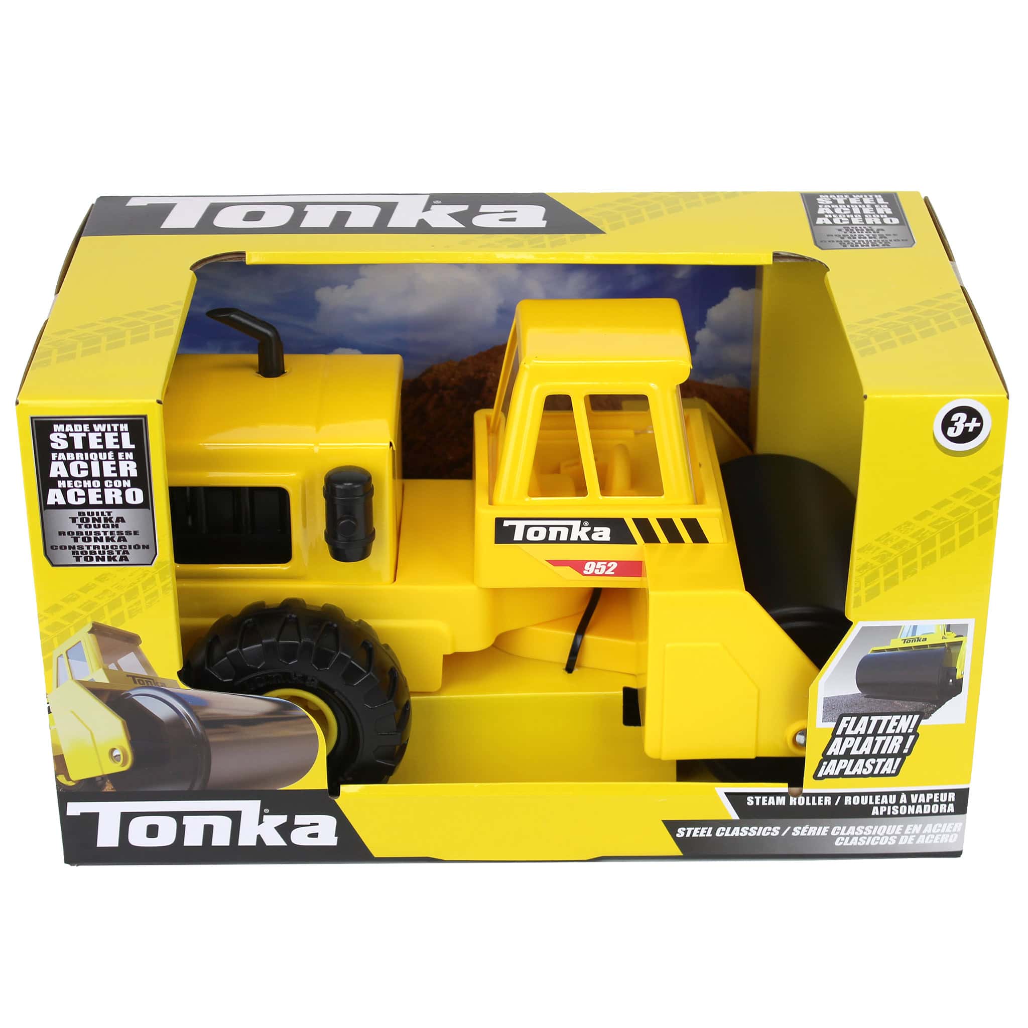 Tonka Steel Classics Steam Roller — Outback Toys