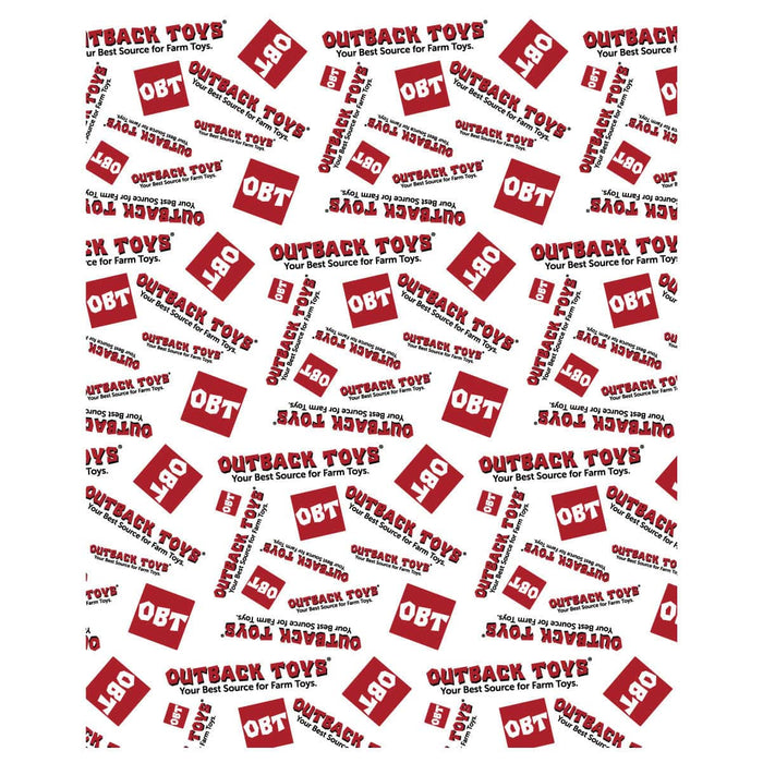 5-Pack of IH & Outback Toys Double-Sided Wrapping Paper, 19.75in x 28in