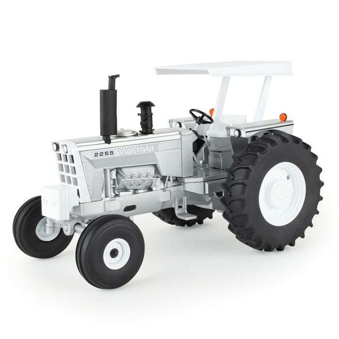 Silver Chase Unit ~ 1/16 White 2255 2WD with ROPS & Canopy, ERTL Prestige Collection