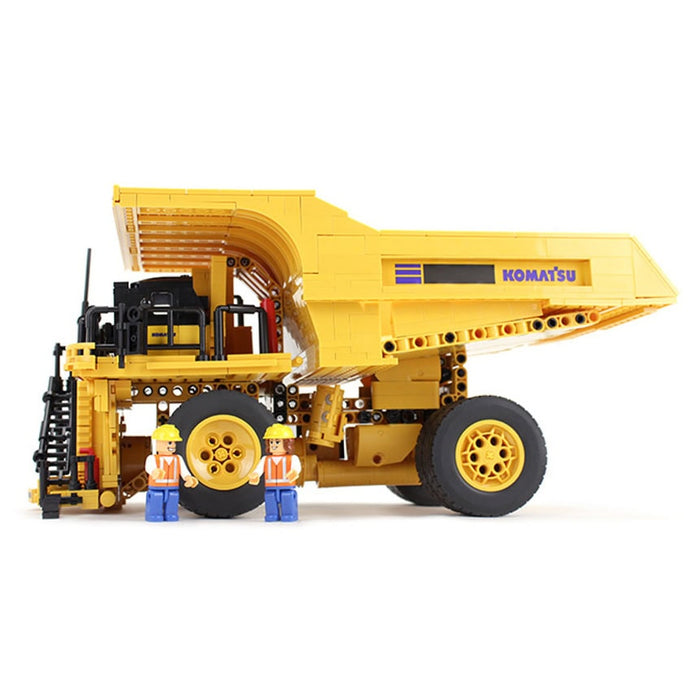 Komatsu Mining Dump 1256+ Piece Building Block Set by First Gear, Inc.