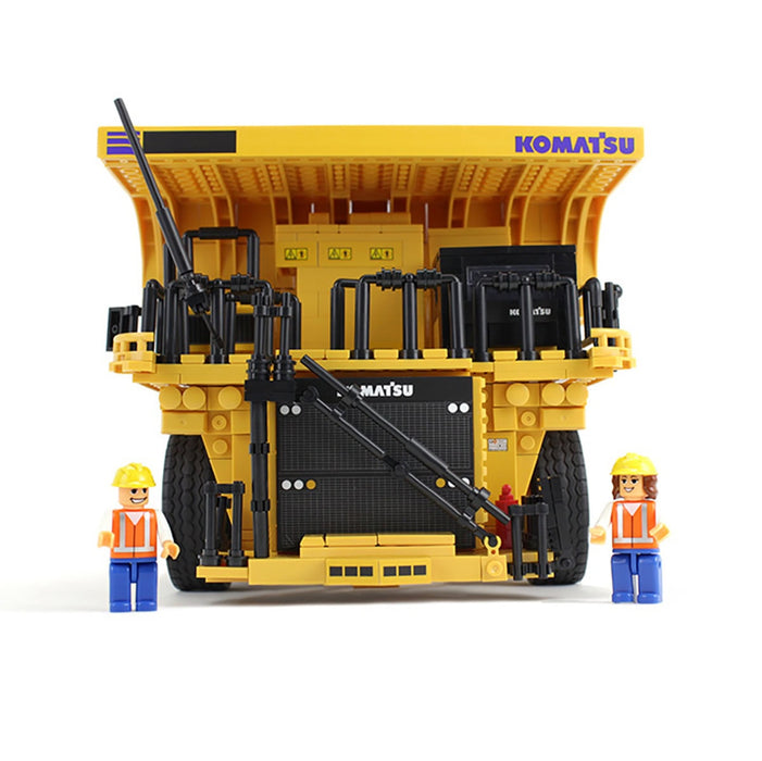 Komatsu Mining Dump 1256+ Piece Building Block Set by First Gear, Inc.