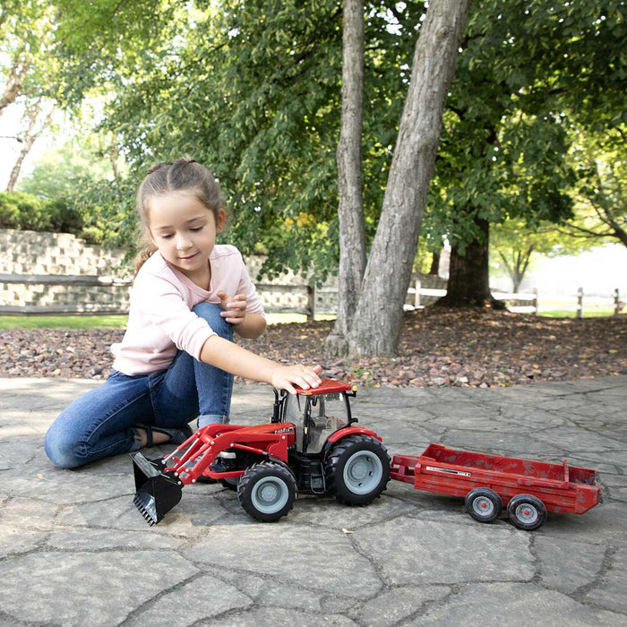 1/16 ERTL Big Farm Case IH Puma 195 with Loader & "Muddy" Spreader