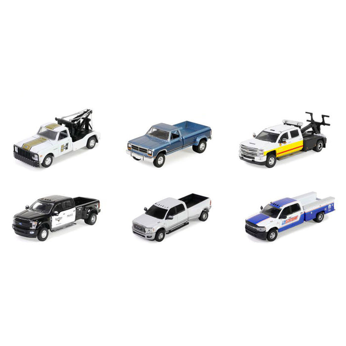 1/64 Dually Drivers Series 14 Sealed Set of 6 Trucks