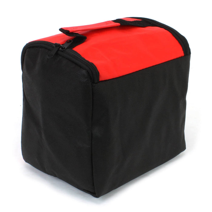 Red & Black Case IH Logo & Machinery Lunch Box