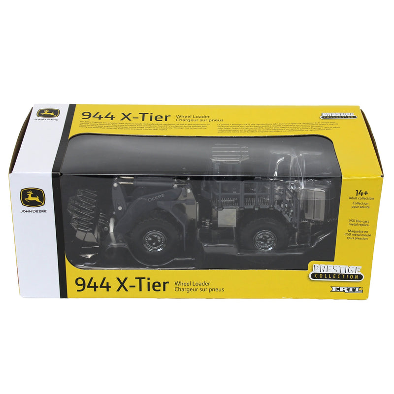 Gun Metal Chase Unit ~ 1/50 John Deere 944 X-Tier Wheel Loader, ERTL Prestige